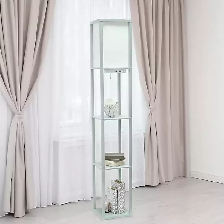 gray_etagere_shelf_charging_floor_lamp_3.webp Etagere Shelf Charging Floor Lamp>Kirklands Home Best Sale