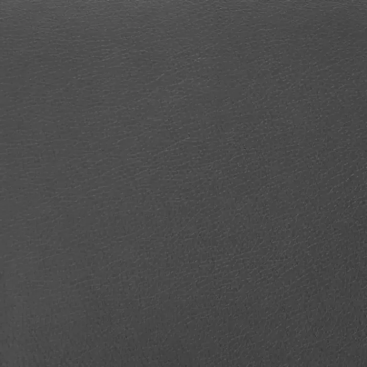 gray_faux_leather_brigden_swivel_counter_stool_5.webp Faux Leather Brigden Swivel Counter Stool>Kirklands Home Online