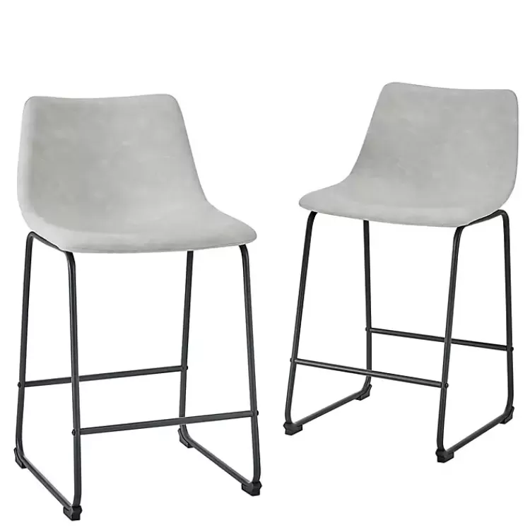Faux Leather Counter Stools, Set of 2>Kirklands Home Discount