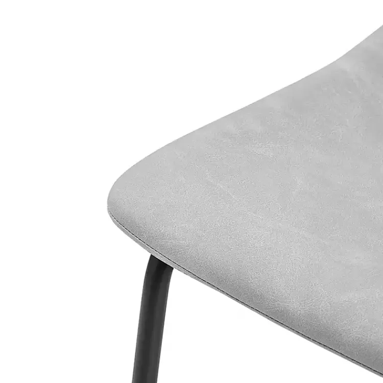 gray_faux_leather_counter_stools_set_of__3.webp Faux Leather Counter Stools, Set of 2>Kirklands Home Discount