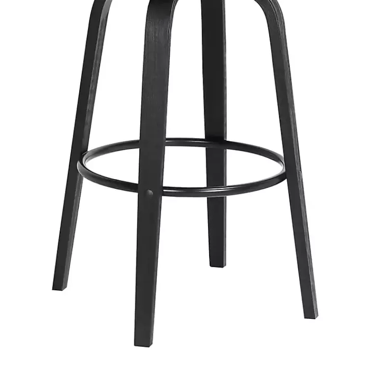 gray_faux_leather_pico_swivel_counter_stool_7.webp Faux Leather Pico Swivel Counter Stool>Kirklands Home Hot