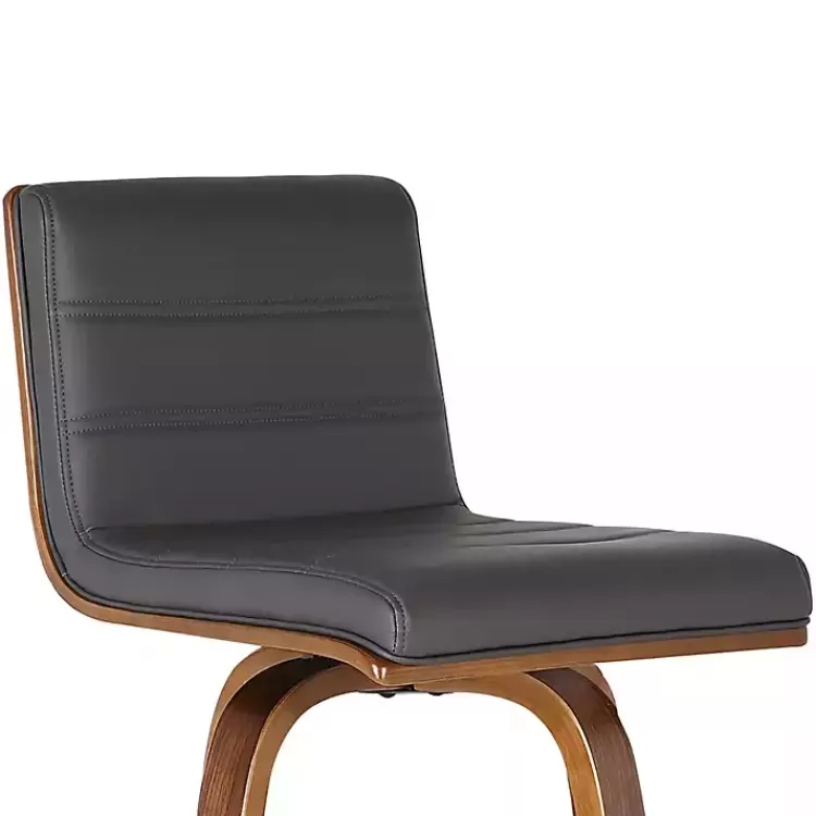 Faux Leather Vienna Swivel Counter Stool>Kirklands Home Sale