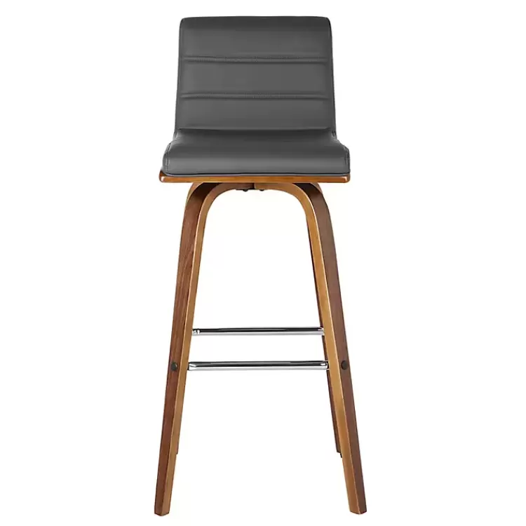 gray_faux_leather_vienna_swivel_counter_stool_4.webp Faux Leather Vienna Swivel Counter Stool>Kirklands Home Sale