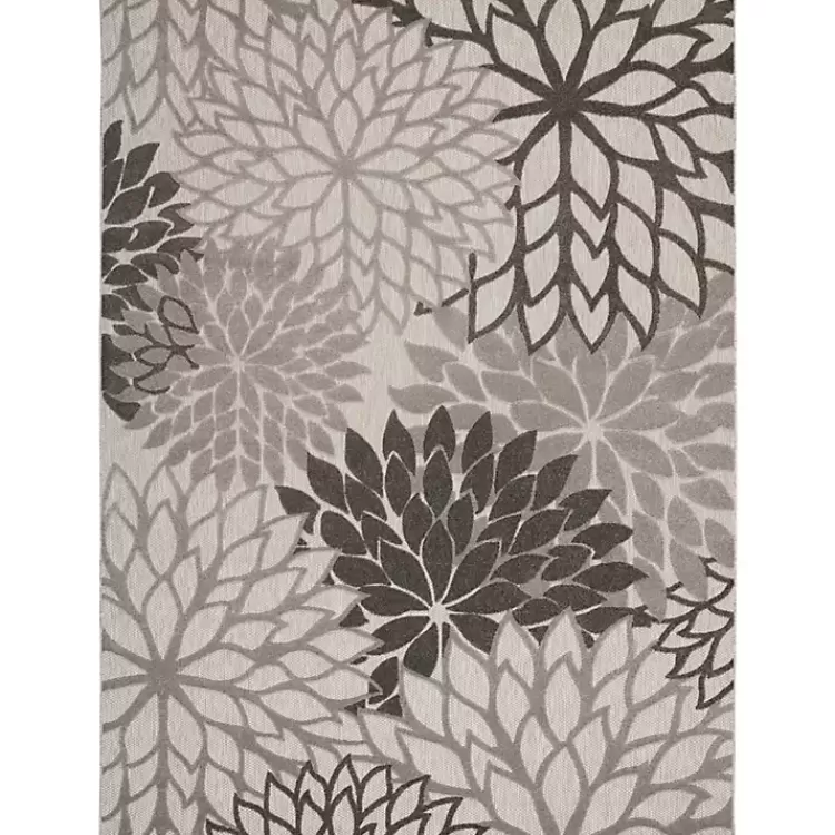 Floral Burst Outdoor Area Rug, 7x10>Kirklands Home Outlet