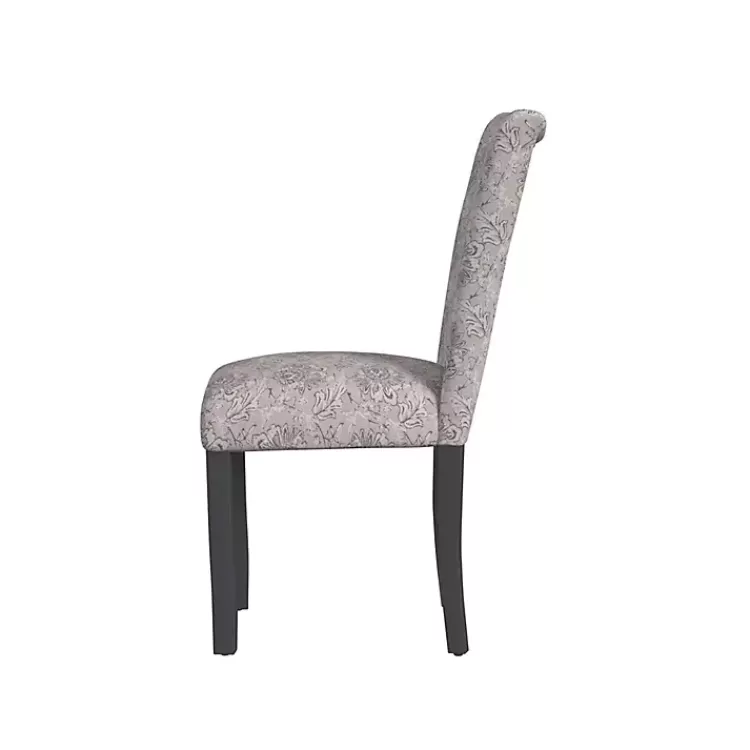 gray_floral_parsons_dining_chairs_set_of__3.webp Floral Parsons Dining Chairs, Set of 2>Kirklands Home Cheap