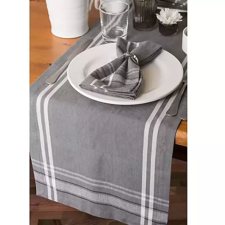 French Chambray Table Runner>Kirklands Home Hot