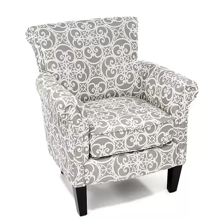 Fretwork Accent Club Chair>Kirklands Home Hot