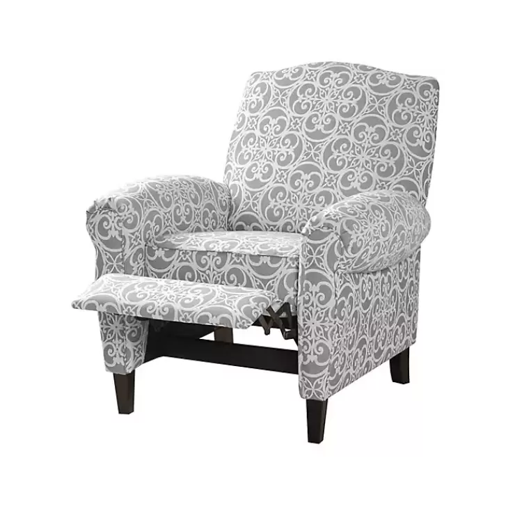 Fretwork Orville Recliner>Kirklands Home Sale