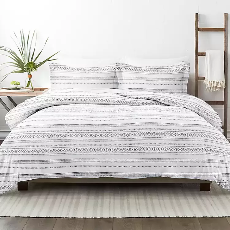 gray_geometric_pc_king_duvet_cover_set_2.webp Gray Geometric 3-pc. King Duvet Cover Set>Kirklands Home Cheap