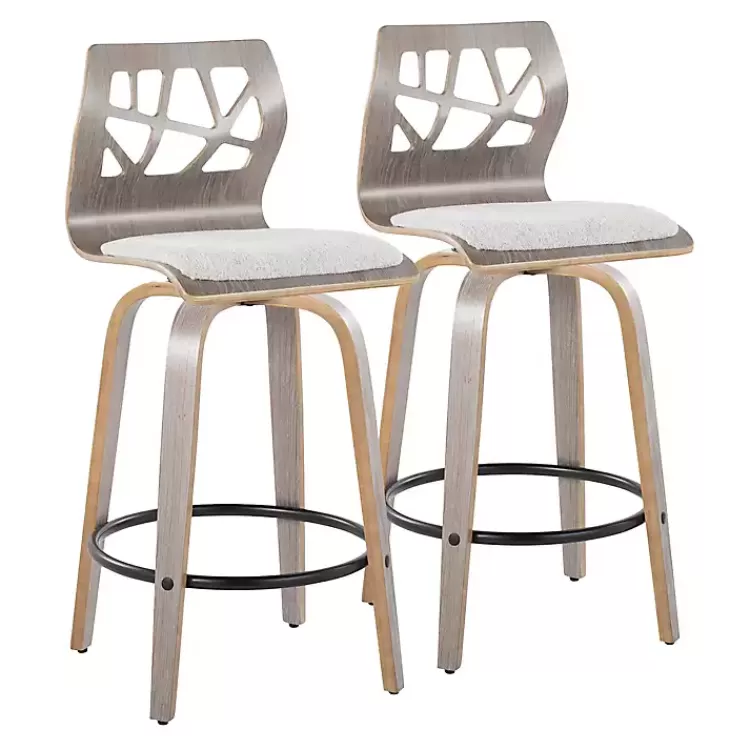 Golia Swivel Counter Stools, Set of 2>Kirklands Home Outlet