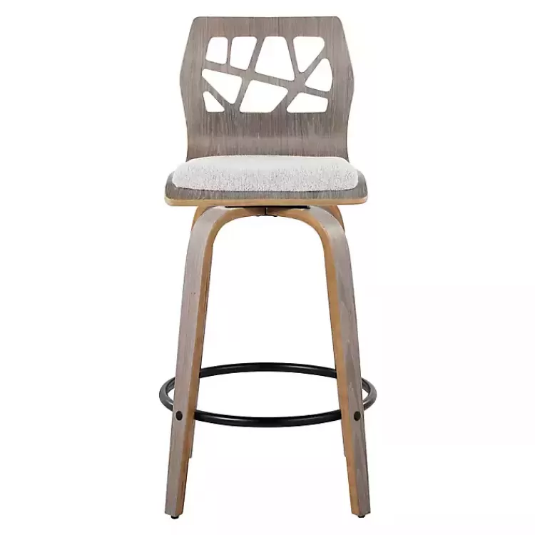 gray_golia_swivel_counter_stools_set_of__5.webp Golia Swivel Counter Stools, Set of 2>Kirklands Home Outlet