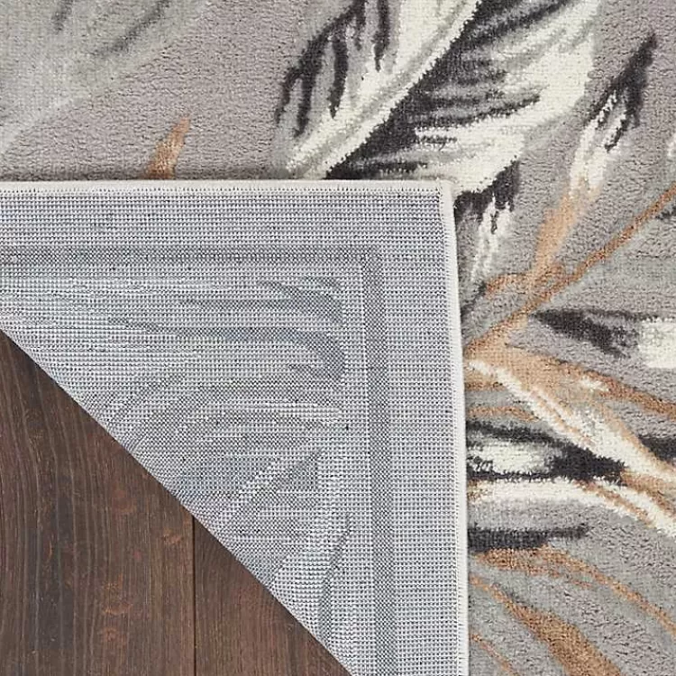 gray_grand_leaf_coastal_area_rug_x_2.webp Gray Grand Leaf Coastal Area Rug, 7x9>Kirklands Home Cheap