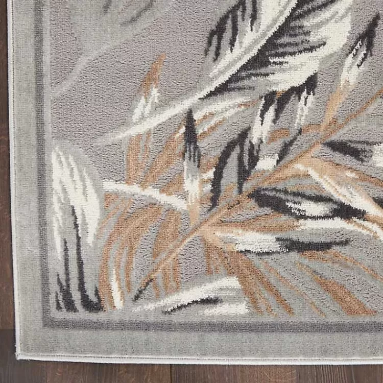 gray_grand_leaf_coastal_area_rug_x_3.webp Gray Grand Leaf Coastal Area Rug, 7x9>Kirklands Home Cheap