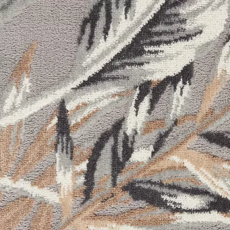 gray_grand_leaf_coastal_area_rug_x_5.webp Gray Grand Leaf Coastal Area Rug, 7x9>Kirklands Home Cheap