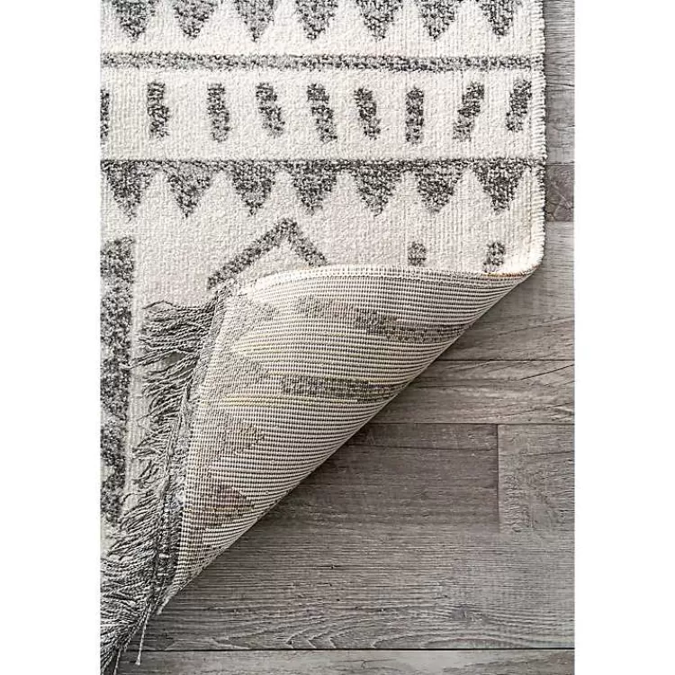 gray_gretchen_tribal_outdoor_area_rug_x_6.webp Gretchen Tribal Outdoor Area Rug, 5x8>Kirklands Home Shop