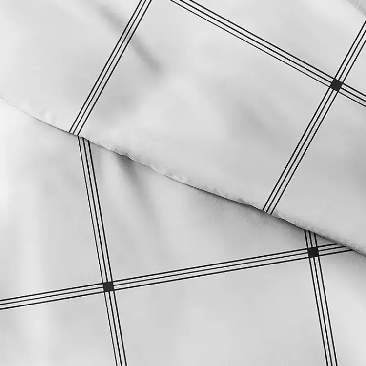 gray_grid_plaid_pc_micro_king_duvet_cover_set_2.webp Gray Grid Plaid 3-pc. Micro King Duvet Cover Set>Kirklands Home Discount