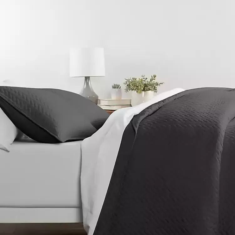 gray_herring_pc_queen_quilted_coverlet_set_3.webp Herring 3-pc. Queen Quilted Coverlet Set>Kirklands Home Store