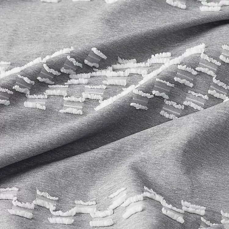 gray_jacquard_pc_fullqueen_comforter_set_6.webp Jacquard 5-pc. Full/Queen Comforter Set>Kirklands Home Best