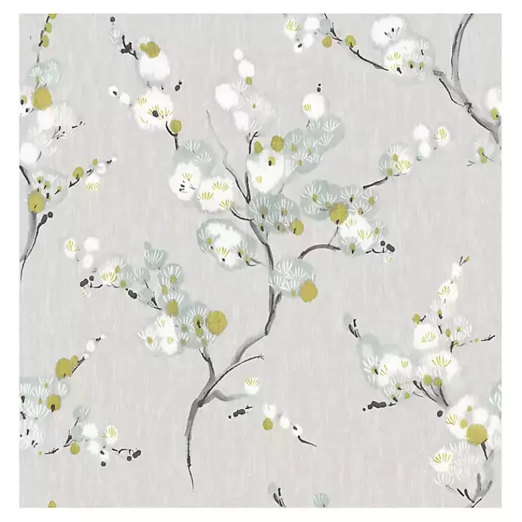Gray Japanese Blossom Peel & Stick Wallpaper>Kirklands Home Cheap