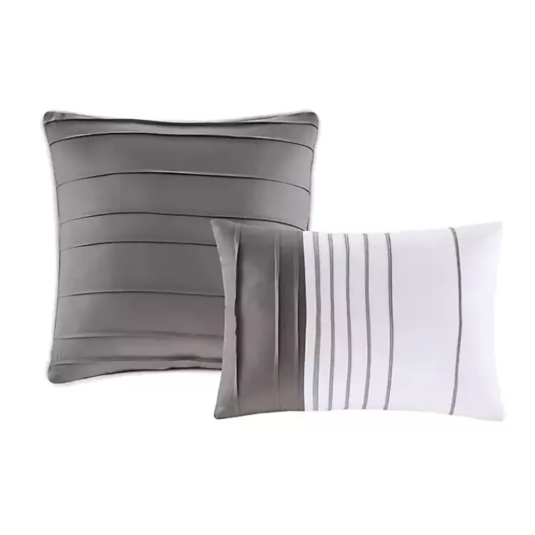 gray_jax_plaid_pc_twintwin_xl_comforter_set_3.webp Jax Plaid 4-pc. Twin/Twin XL Comforter Set>Kirklands Home New