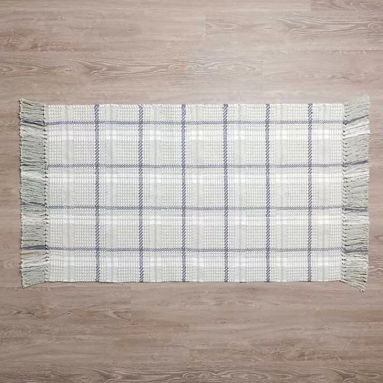 Jesse Plaid Scatter Rug>Kirklands Home Flash Sale