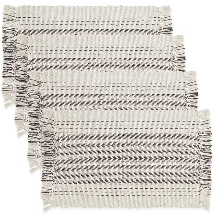 Kantha Stitch Placemats, Set of 4>Kirklands Home Fashion