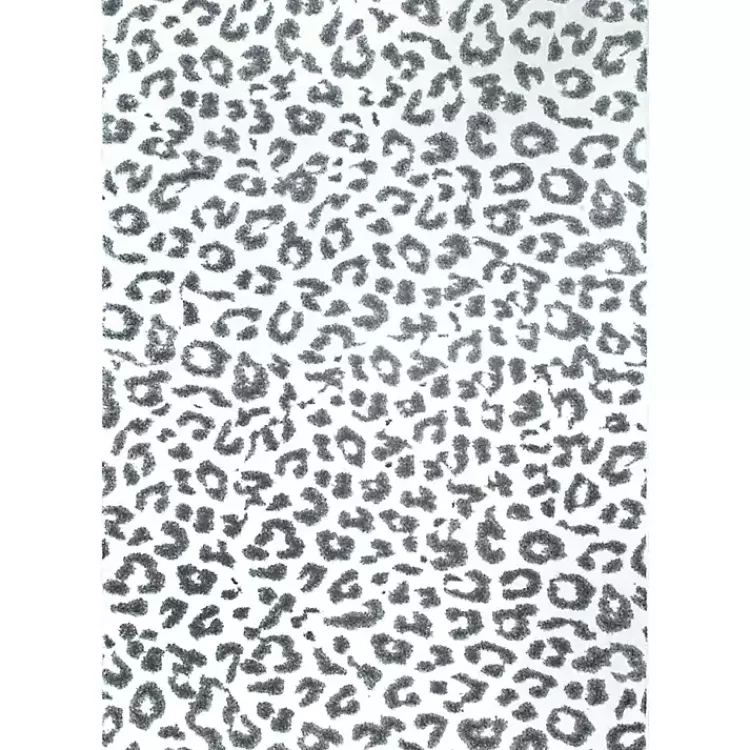 Leopard Print Area Rug, 5x7>Kirklands Home Online