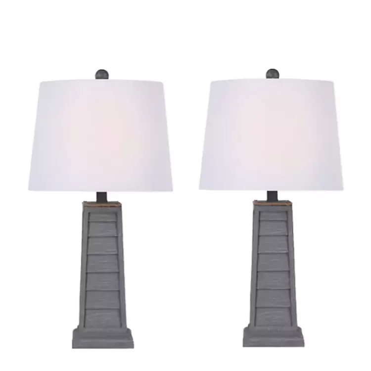 Louvered Shutter Table Lamps, Set of 2>Kirklands Home Best