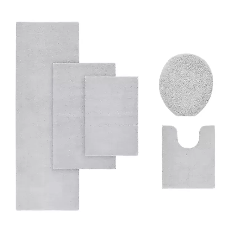 gray_marshmallow_contour_bath_mat__in_4.webp Marshmallow Contour Bath Mat, 24 in.>Kirklands Home Discount