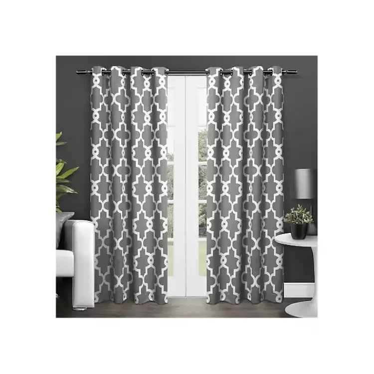 Maxwell Blackout Curtain Panel Set, 84 in.>Kirklands Home Best Sale