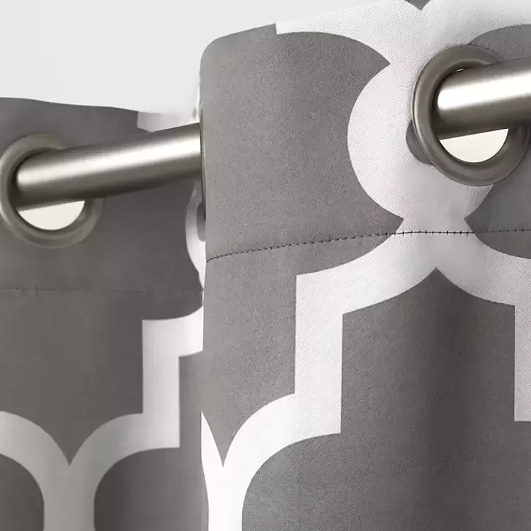 gray_maxwell_blackout_curtain_panel_set__in_2.webp Maxwell Blackout Curtain Panel Set, 84 in.>Kirklands Home Best Sale