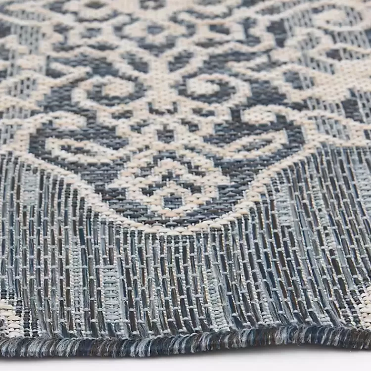 gray_medallion_devora_indooroutdoor_area_rug_x_4.webp Medallion Devora Indoor/Outdoor Area Rug, 7x9>Kirklands Home Flash Sale
