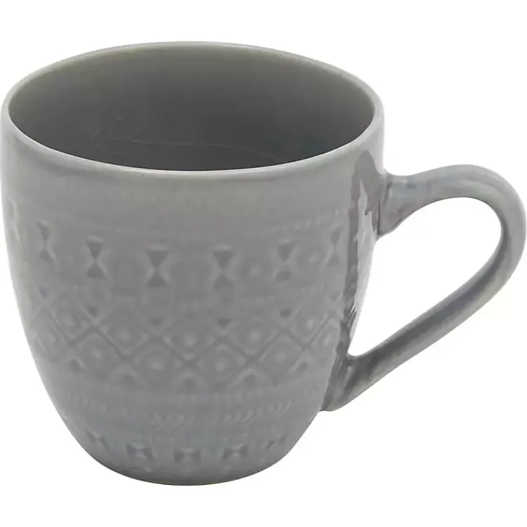 gray_medallion_pc_ceramic_dinnerware_set_4.webp Medallion 16-pc. Ceramic Dinnerware Set>Kirklands Home New
