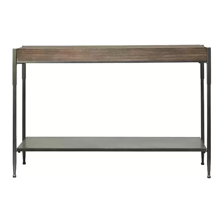 gray_metal_and_wood_console_table_4.webp Gray Metal and Wood Console Table>Kirklands Home Store