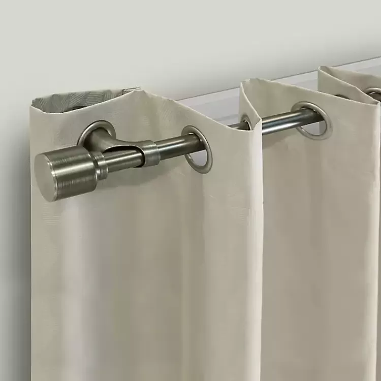 Gray Metal Blackout Finial Curtain Rod, 36 in.>Kirklands Home Best