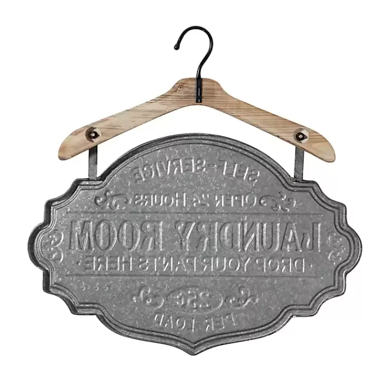 gray_metal_laundry_room_wall_plaque_5.webp Metal Laundry Room Wall Plaque>Kirklands Home Clearance