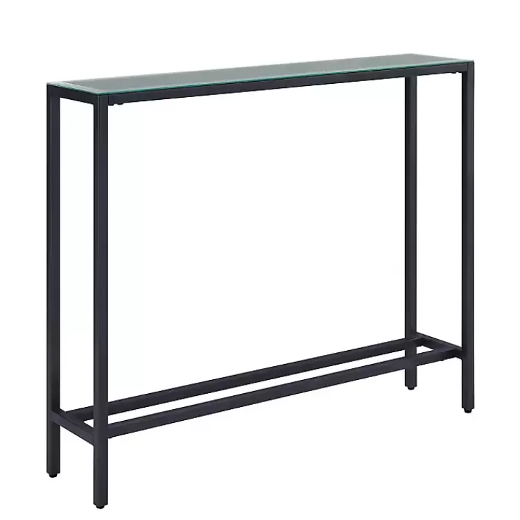 Metal Mirrored Top Slim Console Table>Kirklands Home Fashion