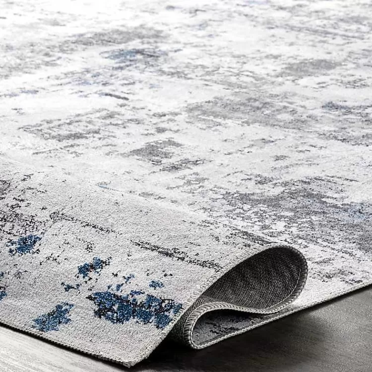 gray_modern_abstract_washable_runner_4.webp Gray Modern Abstract Washable Runner>Kirklands Home Fashion