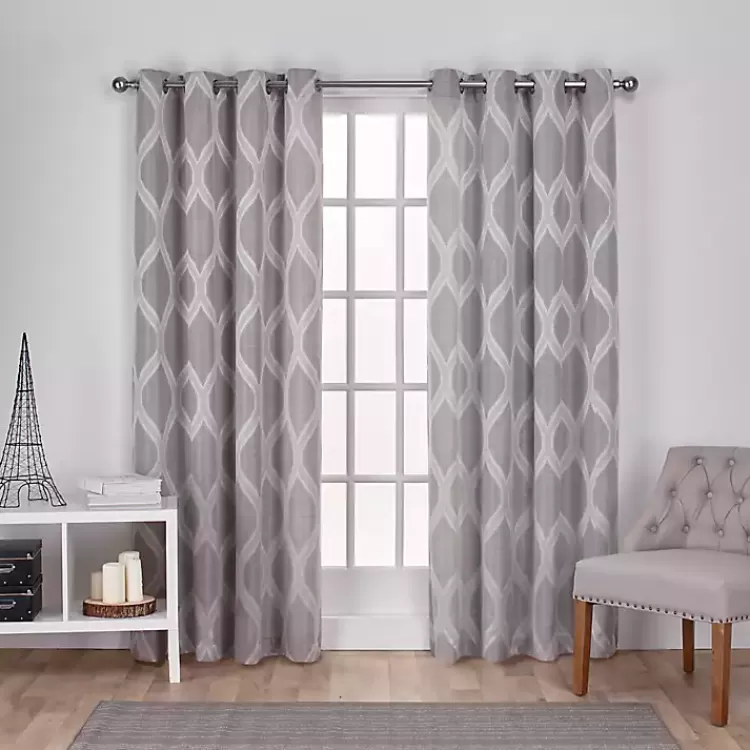 Monte Curtain Panel Set, 108 in.>Kirklands Home Online