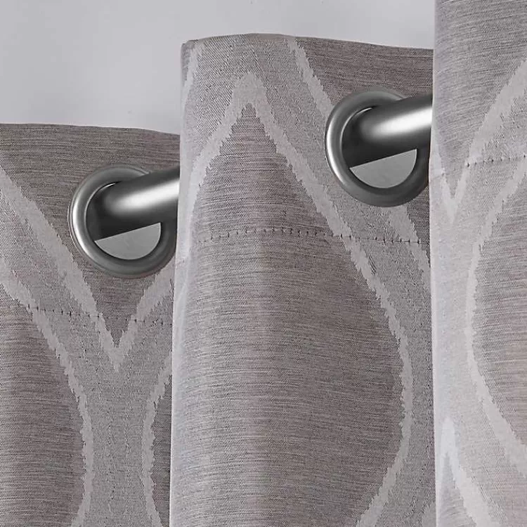 gray_monte_curtain_panel_set__in_2.webp Monte Curtain Panel Set, 84 in.>Kirklands Home Flash Sale
