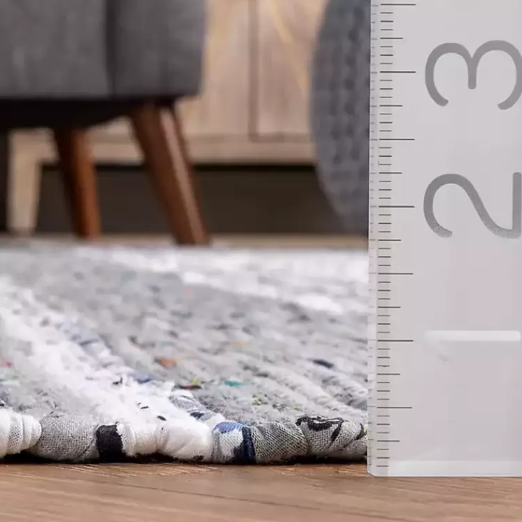 gray_mottled_stripe_tassel_area_rug_x_6.webp Gray Mottled Stripe Tassel Area Rug, 8x10>Kirklands Home Online