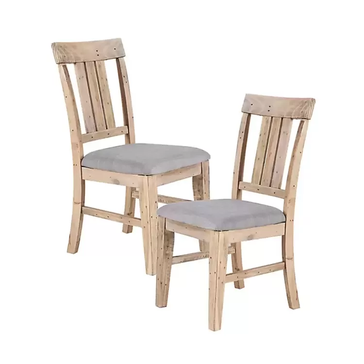 Gray Natural Wooden Sonoma Dining Chairs, Set of 2>Kirklands Home Flash Sale
