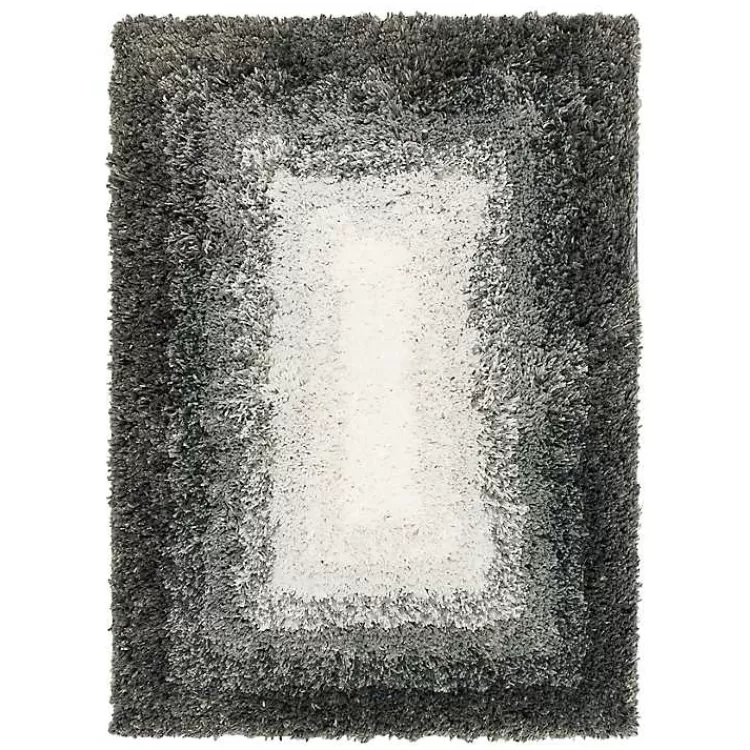 Ombre Border Bath Mat, 2x3>Kirklands Home Cheap