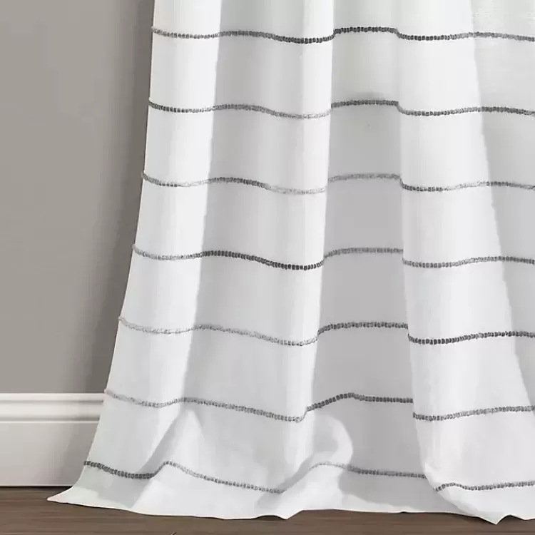 gray_ombre_stripe_curtain_panel_set__in_2.webp Gray Ombre Stripe Curtain Panel Set, 84 in.>Kirklands Home New