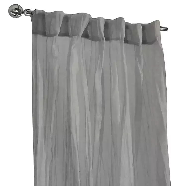 gray_paloma_curtain_panel__in_3-2.webp Paloma Curtain Panel, 84 in.>Kirklands Home Online