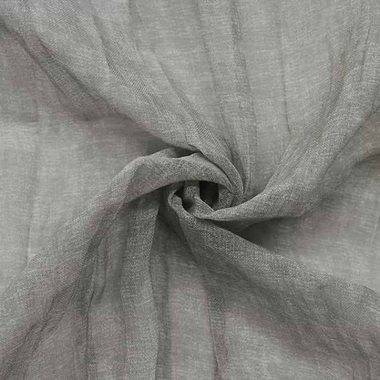 gray_paloma_curtain_panel__in_5.webp Paloma Curtain Panel, 95 in.>Kirklands Home Outlet