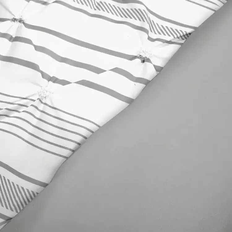 gray_pintuck_stripe_fullqueen_pc_comforter_set_3.webp Gray Pintuck Stripe Full/Queen 5-pc. Comforter Set>Kirklands Home Store