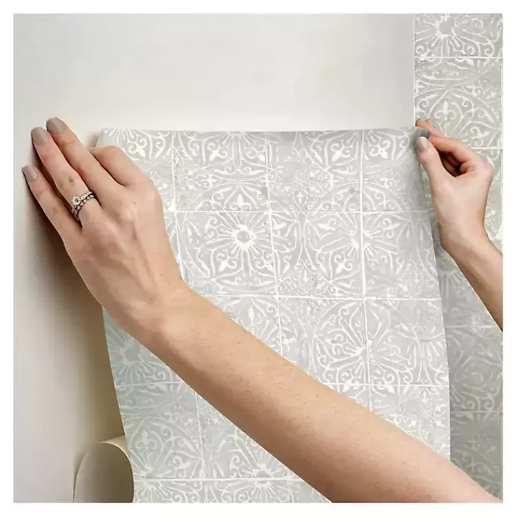 gray_provincial_tiles_peel__stick_wallpaper_4.webp Provincial Tiles Peel & Stick Wallpaper>Kirklands Home Sale