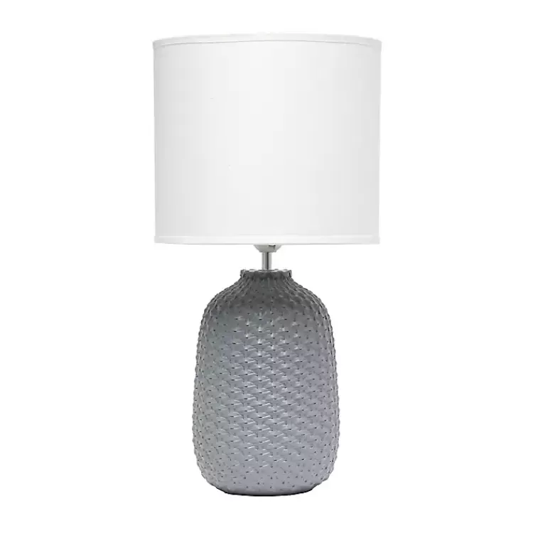 Purled Ceramic Table Lamp>Kirklands Home New