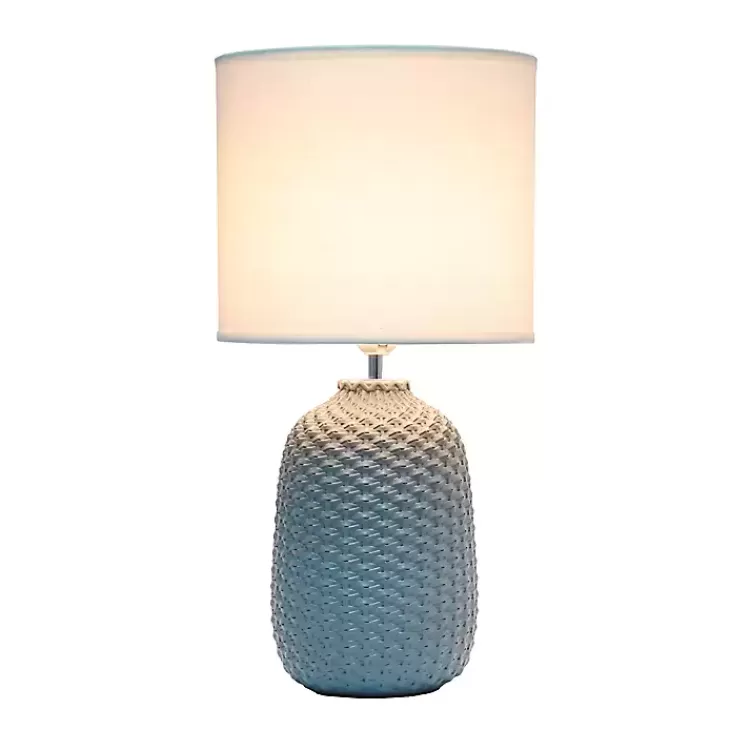 Purled Ceramic Table Lamp>Kirklands Home New